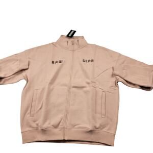 Rawgear RG550 Mens Medium Salmon Full Zip Track Jacket New With Tags (688)